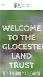 Mobile Screenshot of glocesterlandtrust.org